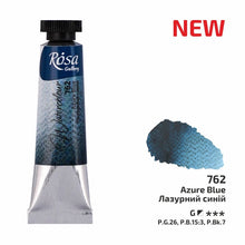 Load image into Gallery viewer, rosa-watercolour-10ml-tubes-Azure Blue 762 (new)