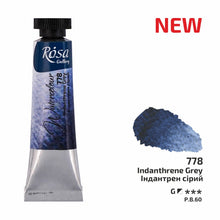 Load image into Gallery viewer, rosa-watercolour-10ml-tubes-Indanthrene grey 778 (new)