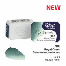 Load image into Gallery viewer, Rosa Full Pan Watercolours -Royal Green