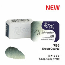 Load image into Gallery viewer, Rosa Full Pan Watercolours -Quartz Green