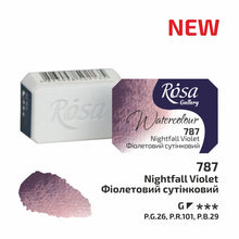 Load image into Gallery viewer, Rosa Full Pan Watercolours -Nightfall Violet