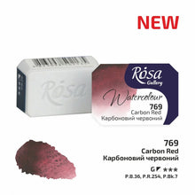 Load image into Gallery viewer, Rosa Full Pan Watercolours -Carbon Red (new)