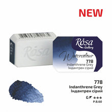 Load image into Gallery viewer, Rosa Full Pan Watercolours -Indanthrene Grey (new)