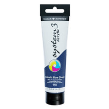 Load image into Gallery viewer, Daler Rowney System 3 Acrylic 59ml - Cobalt Blue Hue - Paint