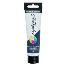 Load image into Gallery viewer, Daler Rowney System 3 Acrylic 59ml - Prussian Blue Hue -