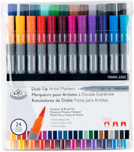 Load image into Gallery viewer, Royal Langnickel Dual Tip Watercolour Markers