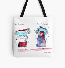 Load image into Gallery viewer, Tote Bags - No Brainer Yes
