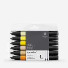 Load image into Gallery viewer, Yellow Tones Winsor and Newton Pro Markers