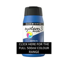 Load image into Gallery viewer, Daler Rowney System 3 Acrylic 500ml - Paint