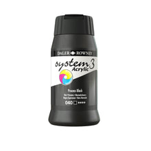 Load image into Gallery viewer, Daler Rowney System 3 Acrylic 500ml - Process Black - Paint