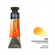 Load image into Gallery viewer, rosa-watercolour-10ml-tubes-Cadmium Orange 705