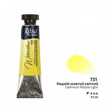Load image into Gallery viewer, rosa-watercolour-10ml-tubes-Cadmium Yellow Light 731