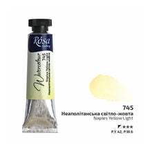 Load image into Gallery viewer, rosa-watercolour-10ml-tubes-Naples Yellow Light 745