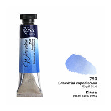 Load image into Gallery viewer, rosa-watercolour-10ml-tubes-Royal Blue 750