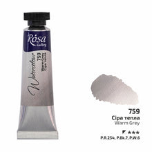 Load image into Gallery viewer, rosa-watercolour-10ml-tubes-Warm Grey 759