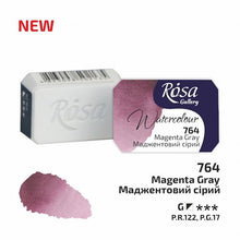 Load image into Gallery viewer, Rosa Full Pan Watercolours -Magenta Grey (New)