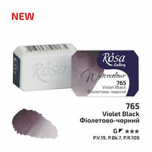 Load image into Gallery viewer, Rosa Full Pan Watercolours -Violet Black (New)