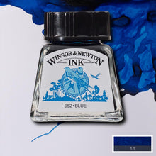 Load image into Gallery viewer, Winsor and Newton Drawing Ink - 14ml / Blue
