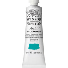 Load image into Gallery viewer, Winsor and Newton Professional Oils - 37ml / Cobalt Turquoise Light