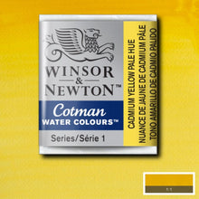 Load image into Gallery viewer, Cotman Watercolours - Cadmium Yellow Pale Hue / Half Pans