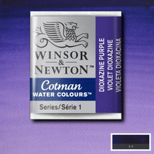 Load image into Gallery viewer, Cotman Watercolours - Dioxazine Purple / Half Pans