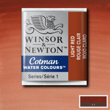 Load image into Gallery viewer, Cotman Watercolours - Light Red / Half Pans