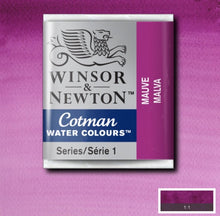 Load image into Gallery viewer, Cotman Watercolours - Mauve / Half Pans