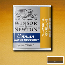 Load image into Gallery viewer, Cotman Watercolours - Yellow Ochre / Half Pans