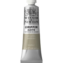 Load image into Gallery viewer, Winsor and Newton Griffin Alkyd Oil Paints - 37ml / Davy’s Grey