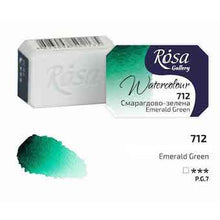 Load image into Gallery viewer, Rosa Full Pan Watercolours - Emerald Green