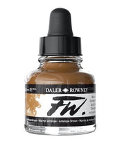 Load image into Gallery viewer, Daler Rowney FW Acrylic Ink - 29.5ml / Antelope Brown