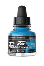 Load image into Gallery viewer, FW Pearlescent Acrylic Ink - 29.5ml / Galactic Blue
