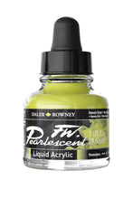 Load image into Gallery viewer, FW Pearlescent Acrylic Ink - 29.5ml / Genesis Green