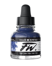 Load image into Gallery viewer, Daler Rowney FW Acrylic Ink - 29.5ml / Indigo