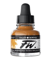 Load image into Gallery viewer, Daler Rowney FW Acrylic Ink - 29.5ml / Raw Sienna