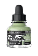 Load image into Gallery viewer, FW Pearlescent Acrylic Ink - 29.5ml / Silver Moss
