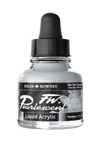 Load image into Gallery viewer, FW Pearlescent Acrylic Ink - 29.5ml / Silver Pearl