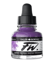 Load image into Gallery viewer, Daler Rowney FW Acrylic Ink - 29.5ml / Velvet Violet

