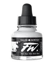Load image into Gallery viewer, Daler Rowney FW Acrylic Ink - 29.5ml / White