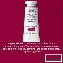 Load image into Gallery viewer, Winsor and Newton Designers Gouache - 14ml / Magenta