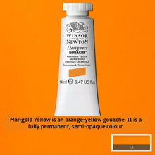 Load image into Gallery viewer, Winsor and Newton Designers Gouache - 14ml / Marigold Yellow