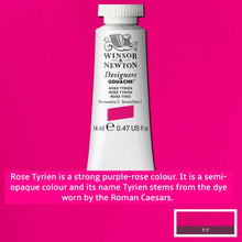 Load image into Gallery viewer, Winsor and Newton Designers Gouache - 14ml / Rose Tyrien