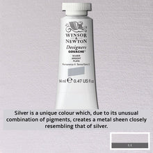 Load image into Gallery viewer, Winsor and Newton Designers Gouache - 14ml / Silver
