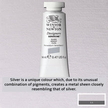 Load image into Gallery viewer, Winsor and Newton Designers Gouache - 14ml / Silver
