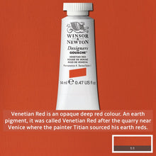 Load image into Gallery viewer, Winsor and Newton Designers Gouache - 14ml / Venetian Red