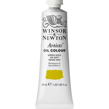 Load image into Gallery viewer, Winsor and Newton Professional Oils - 37ml / Green Gold