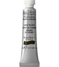 Load image into Gallery viewer, Winsor and Newton Professional Watercolours - 5ml / Lamp Black