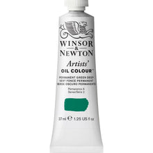 Load image into Gallery viewer, Winsor and Newton Professional Oils - 37ml / Permanent Green Deep
