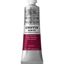 Load image into Gallery viewer, Winsor and Newton Griffin Alkyd Oil Paints - 37ml / Purple Lake
