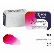 Load image into Gallery viewer, Rosa Full Pan Watercolours - Quinacridone Lilac